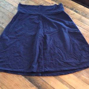 Athlete navy blue skirt